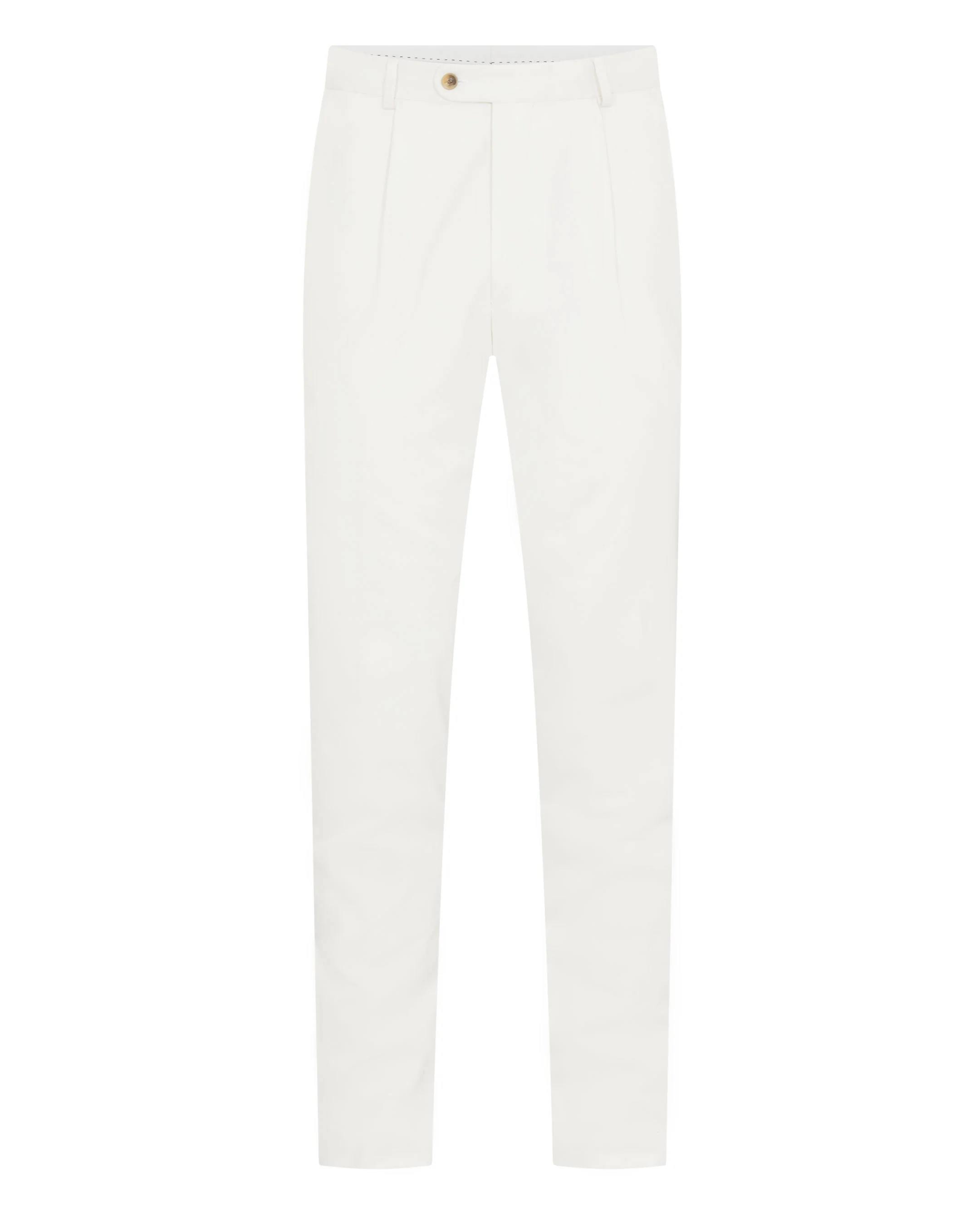 Men's Atrani Cotton Trousers White - Image 2
