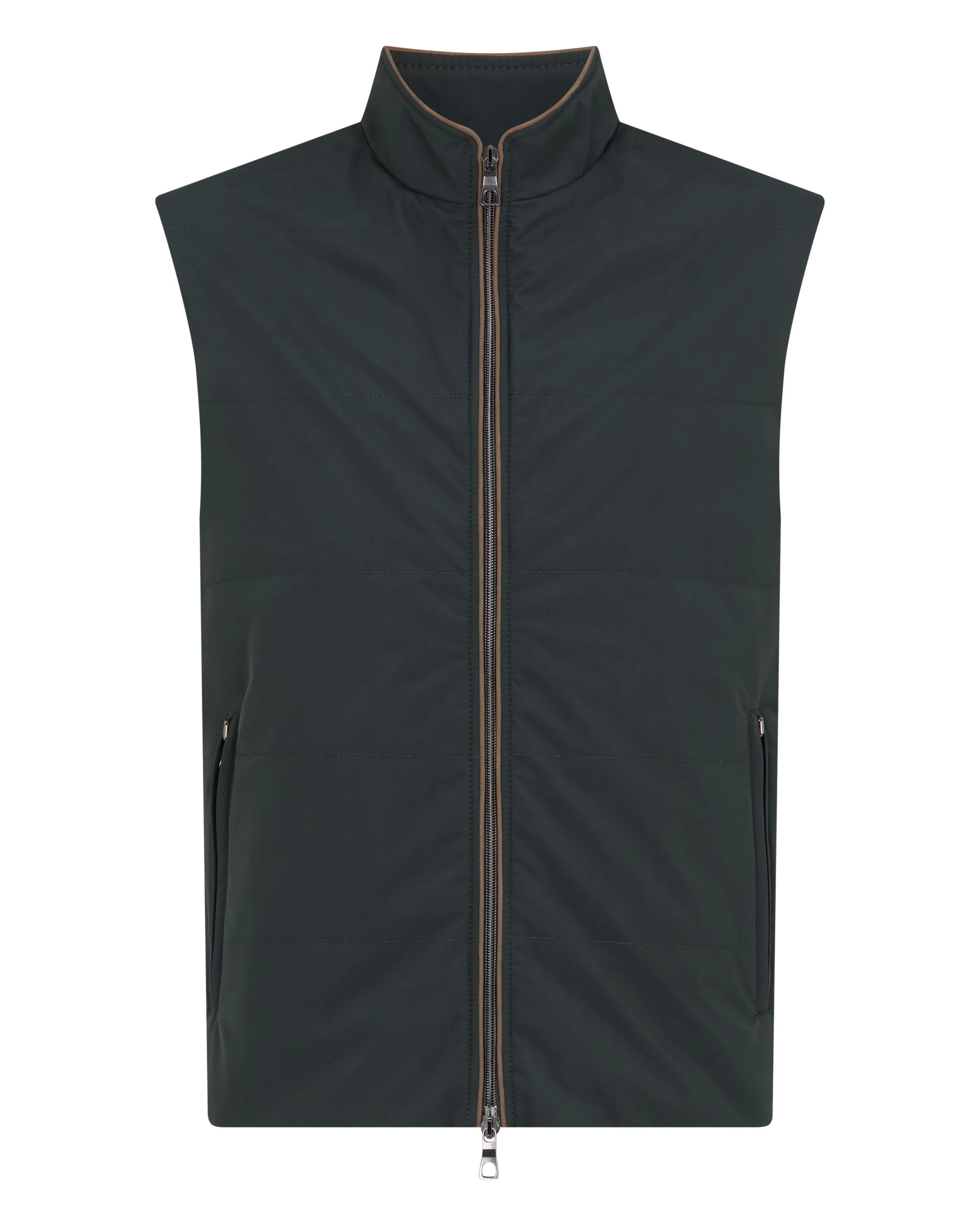 Men's Belgravia Weatherproof Gilet Dark Green - Image 2