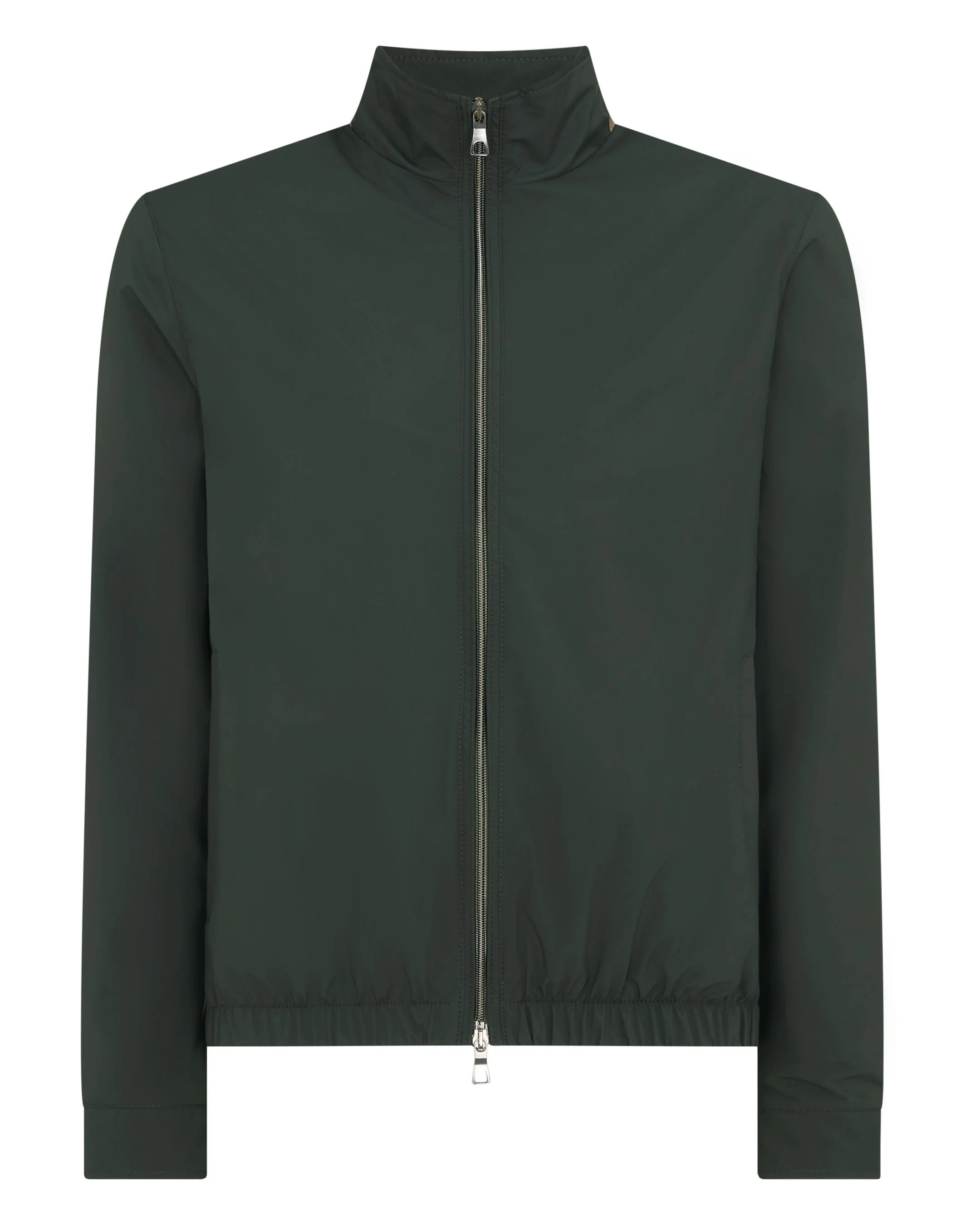 Men's Microfibre Blouson Jacket Dark Green - Image 2