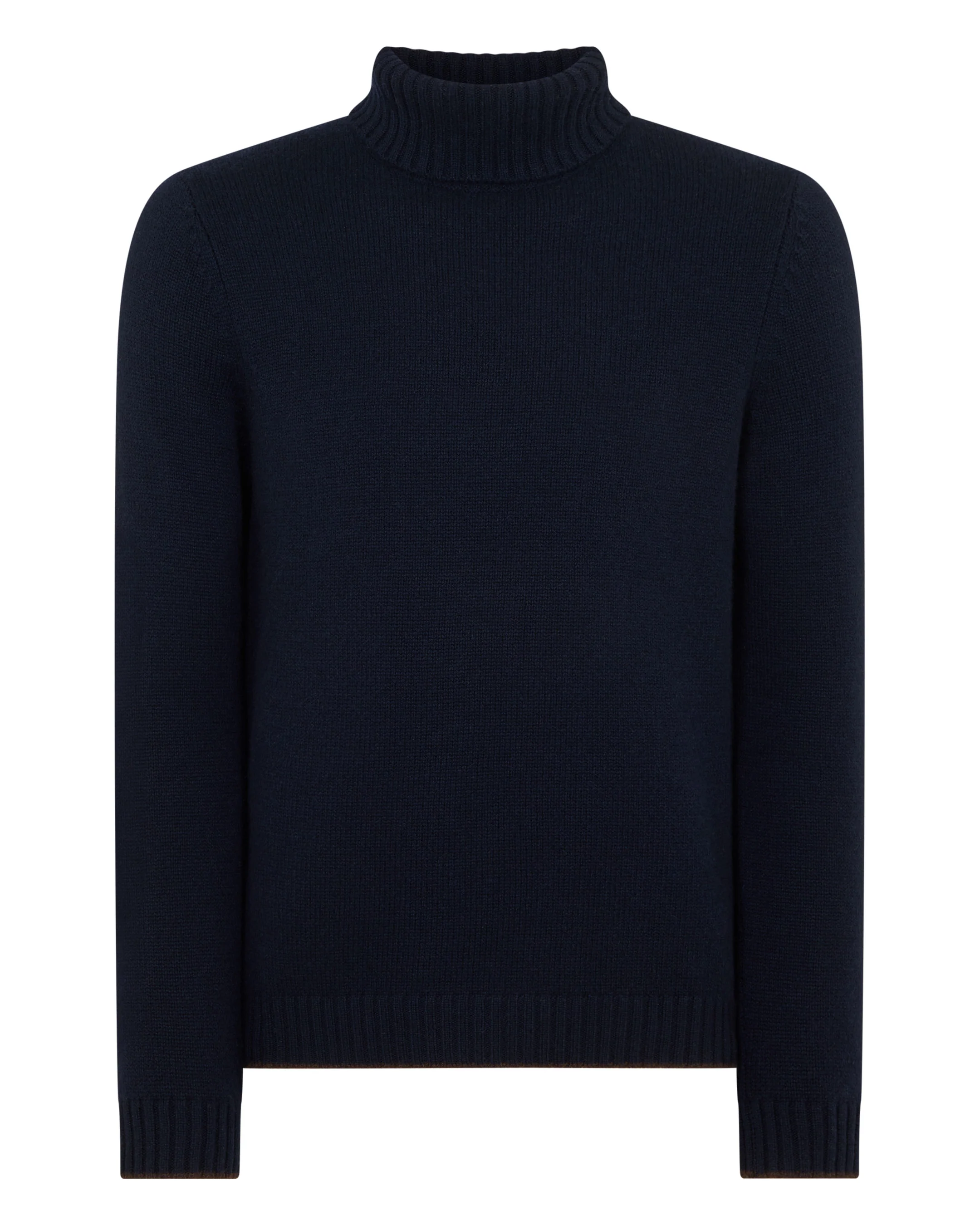 TUCCI CHUNKY ROLL NECK Navy Blue - Image 2