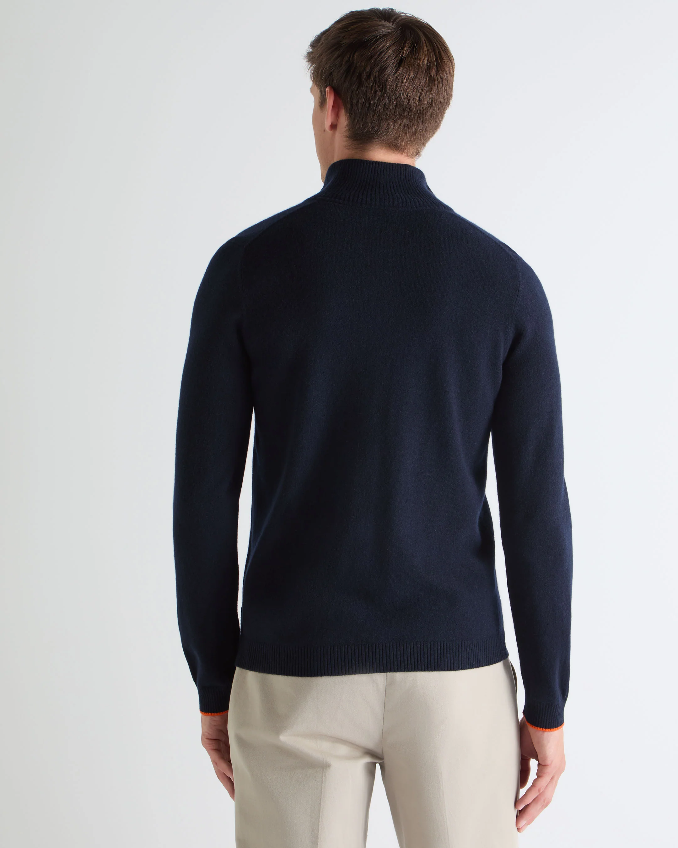 TUCCI HALF ZIP Navy Blue - Image 5