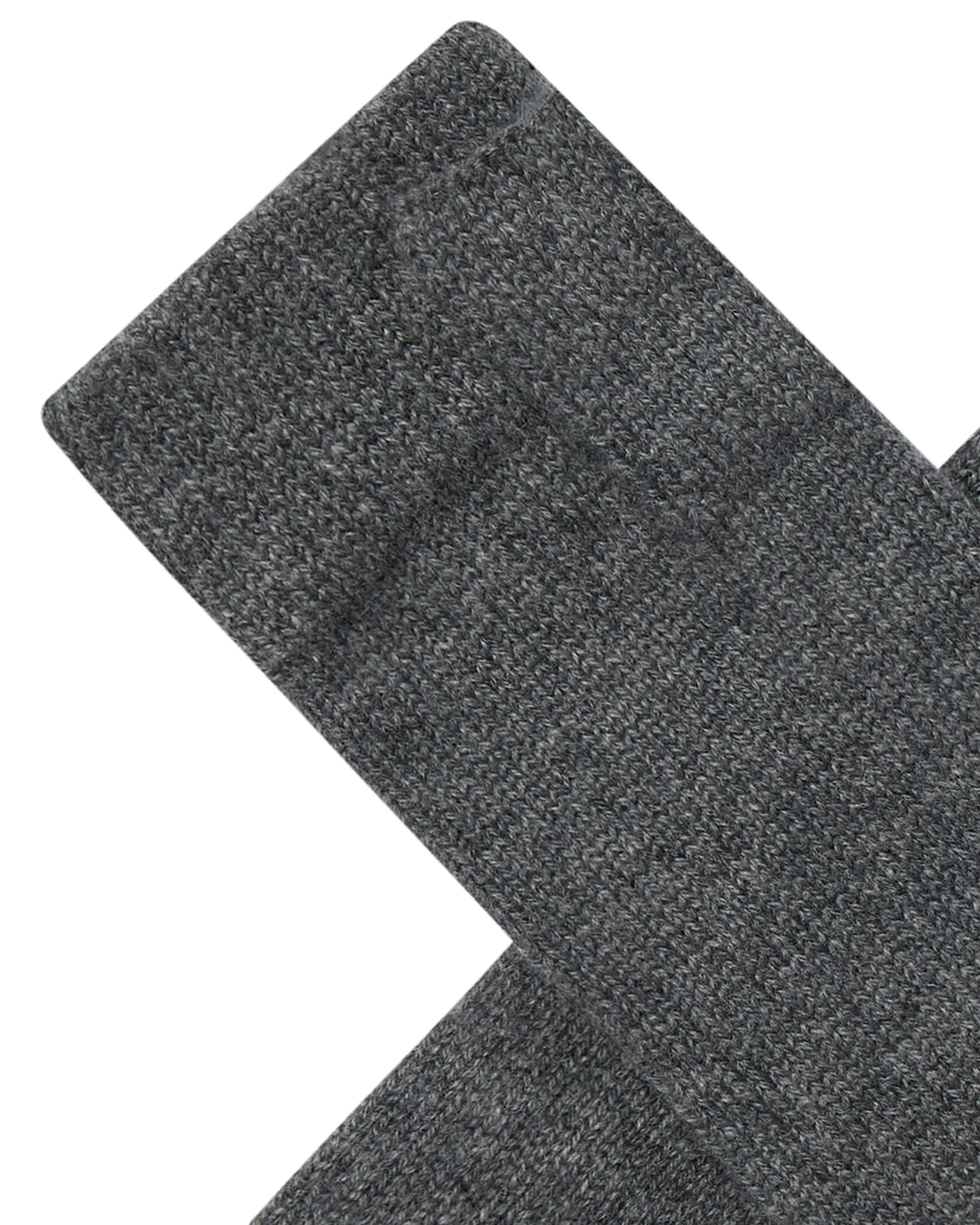 Unisex Fingerless Cashmere Gloves Elephant Grey - Image 2