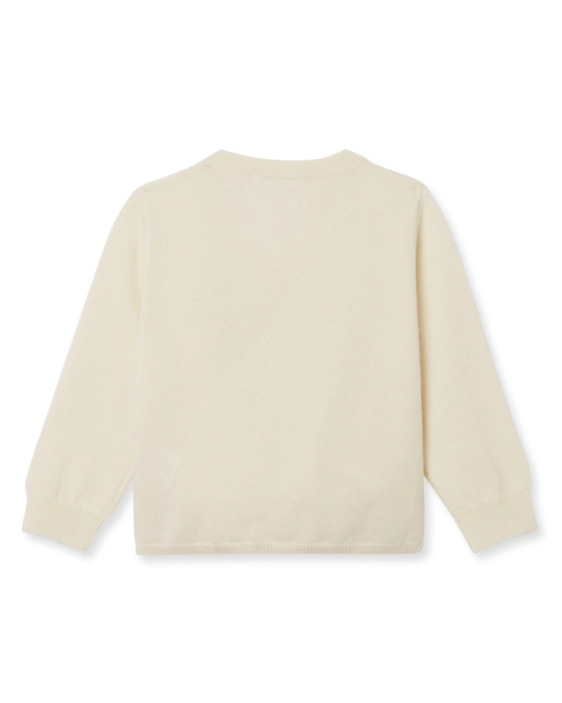 Wrap Cashmere Cardigan New Ivory White - Image 5